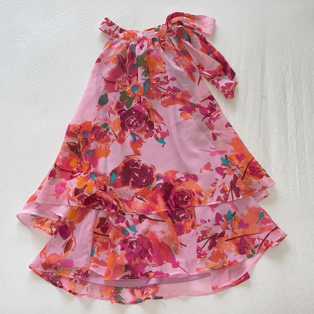 Floral Ruffled Halter Top